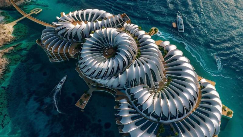 Nautilus Bioarchitecture by Manas Bhatia