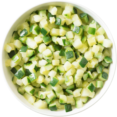 Courgetteblokjes 4kg